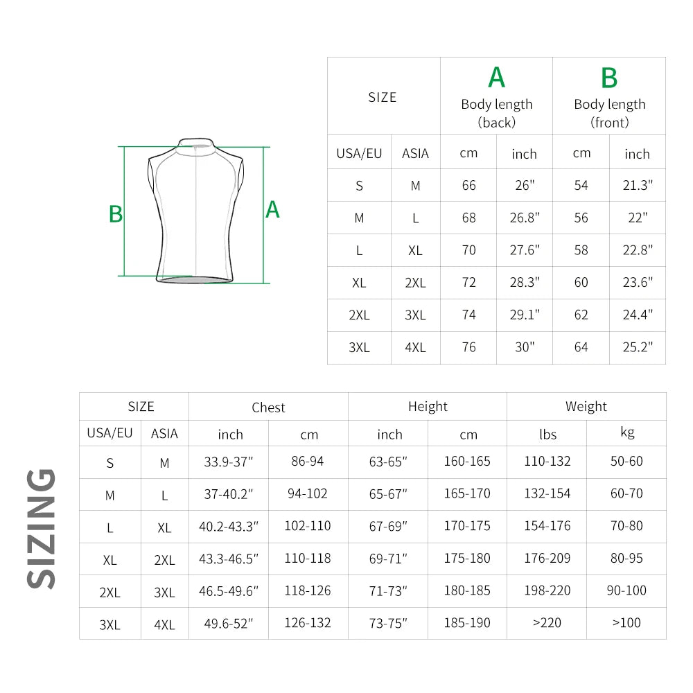 WOSAWE Men Running Jacket Reflective Windproof Waterproof Mountain Bike MTB Wind Coat Riding Bicycle Cycling Windbreaker