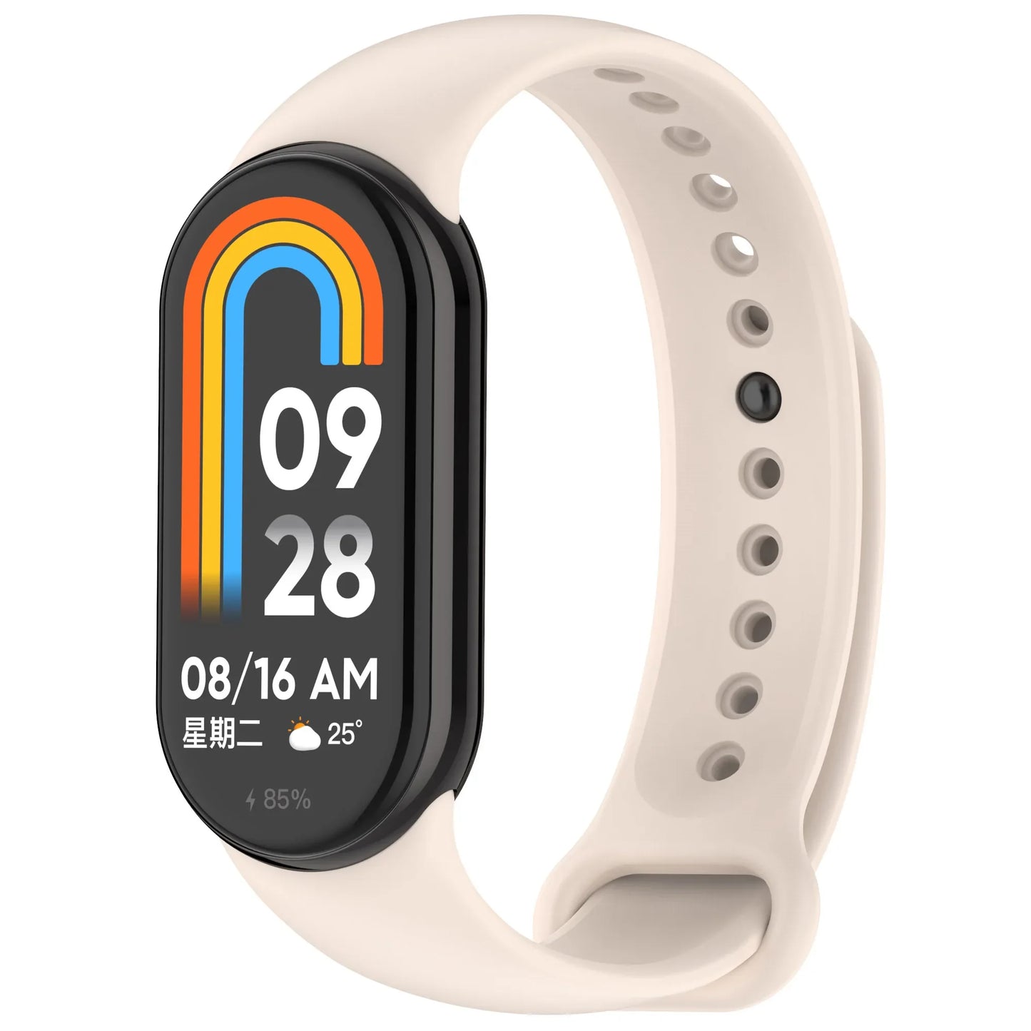 Soft Official Silicone Strap for Xiaomi Mi Band 10 Sports Smart Bracelet Wristband Mi Band 8 9 Replacement Band Accessories Belt