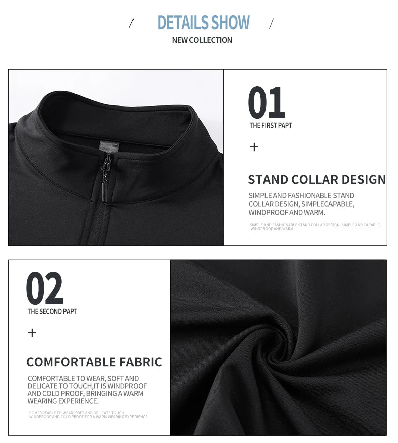 Men’s Athletic Long-Sleeve Hoodie