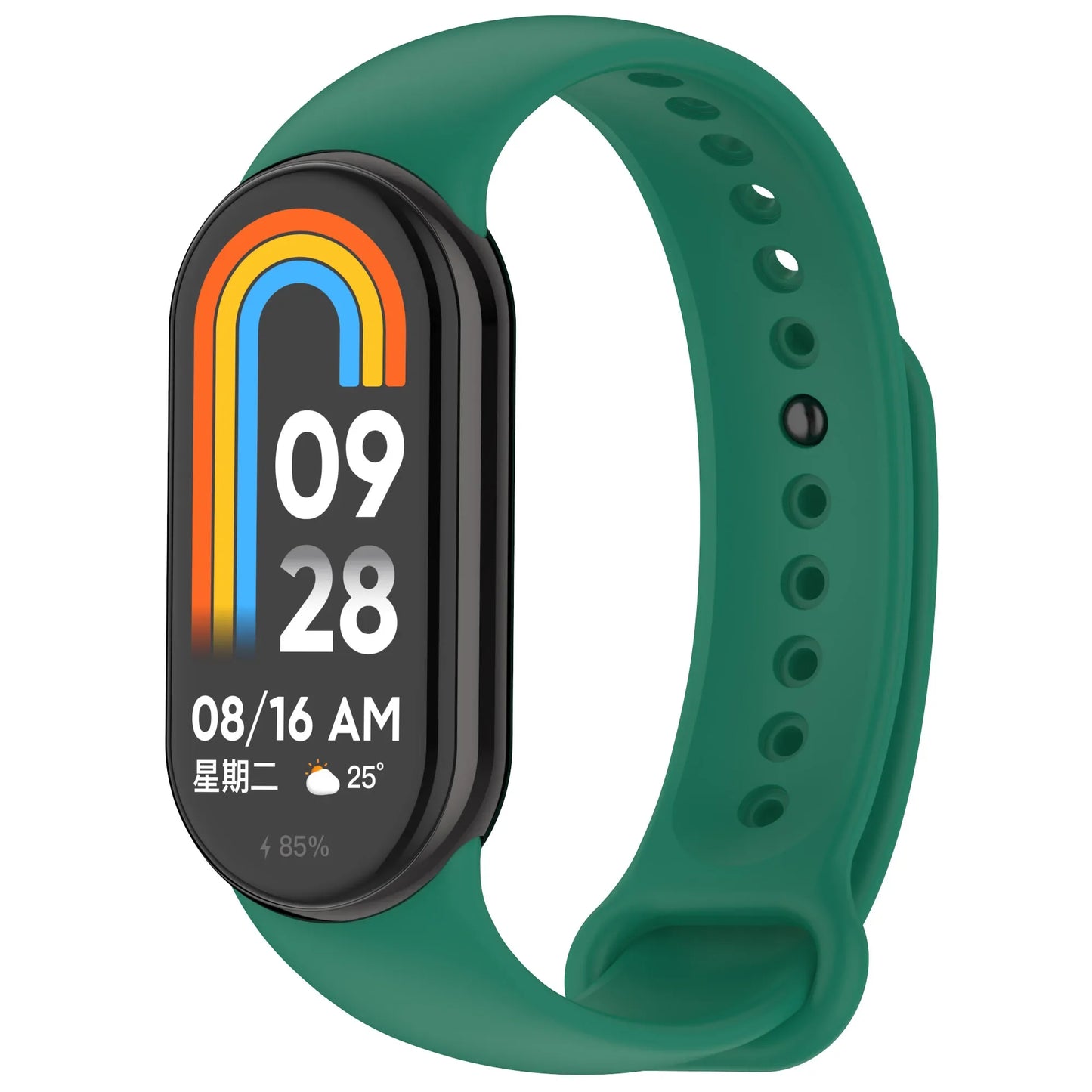Soft Official Silicone Strap for Xiaomi Mi Band 10 Sports Smart Bracelet Wristband Mi Band 8 9 Replacement Band Accessories Belt