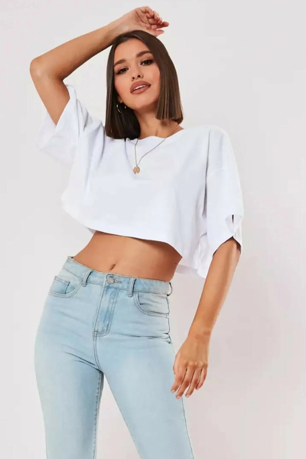 Cotton Women Short Sleeve Dance Running Clothes Yoga Fitness Crop Top Navel Baring New Sport T-shirt Loose Gym Workout Shirts