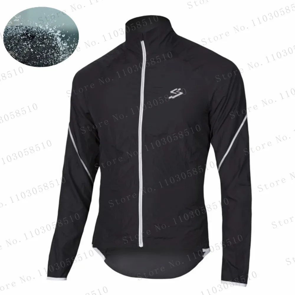 spiukful Waterproof Windbreaker Wind MTB Cycling Lightweight Ultralight Men Jacket Running Riding Ciclismo Bicycle Windbreaker