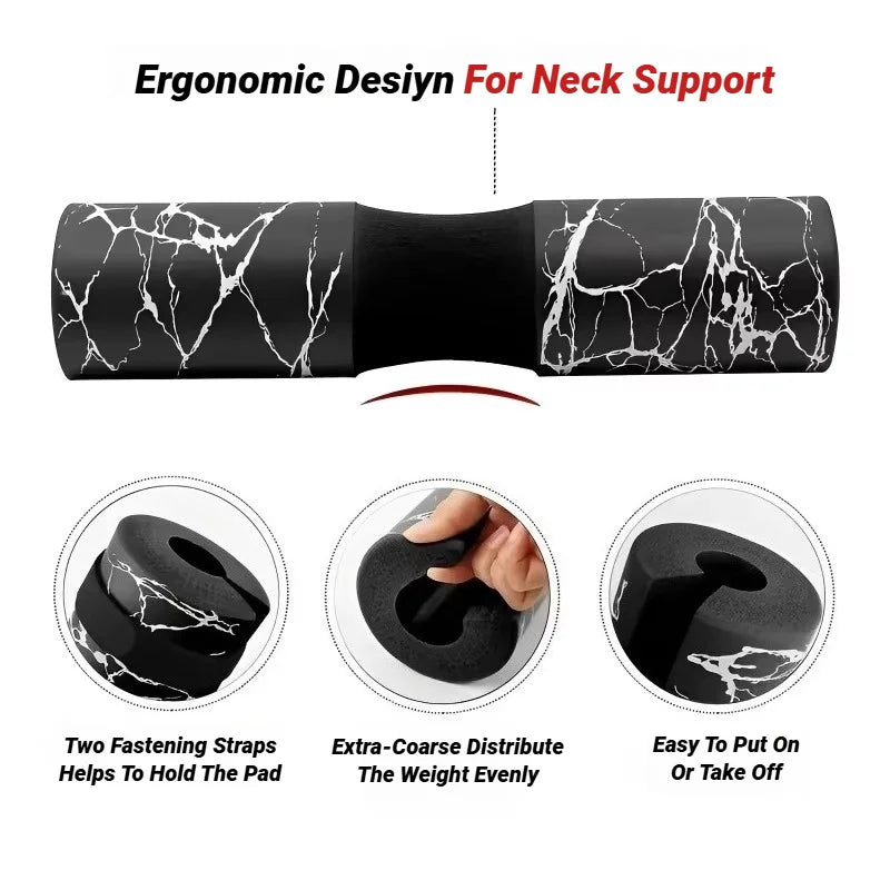 Barbell Shoulder Pads Thickened Non-Slip Support Gym Fitness Weightlifting Squat Dumbbel Neck Protection Pad Strength Workout