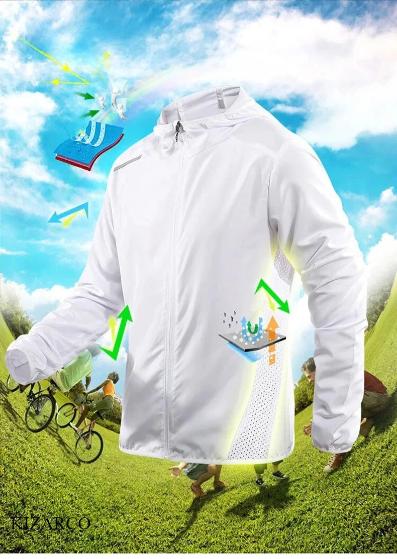 Unisex Reflective Running Jacket