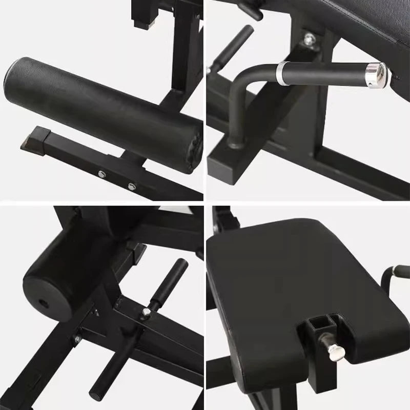Leg exerciser Machine, Waist and Abdomen Flexion and Extension, Muscle Recovery, Strength Fitness Equipment, Gym