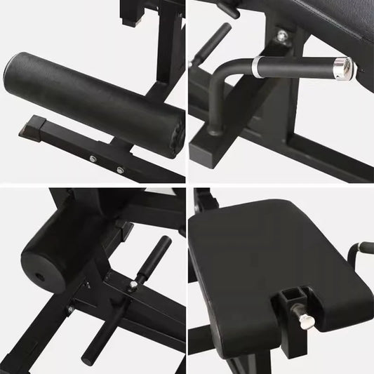 Leg exerciser Machine, Waist and Abdomen Flexion and Extension, Muscle Recovery, Strength Fitness Equipment, Gym