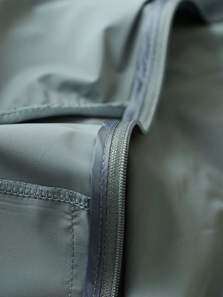Summer UPF50+ Men's Jacket UV Protection Ice Silk Skin Coats Breathable Quick Dry Stretch Nylon Sunscreen Windbreaker Jackets