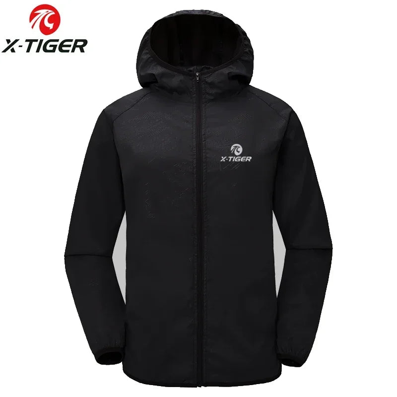 X-TIGER Skin Hiking Jacket Men Women Waterproof Quick Dry Camping Windbreaker Trekking Fishing Rain Coat Outdoor Anti UV Clothes