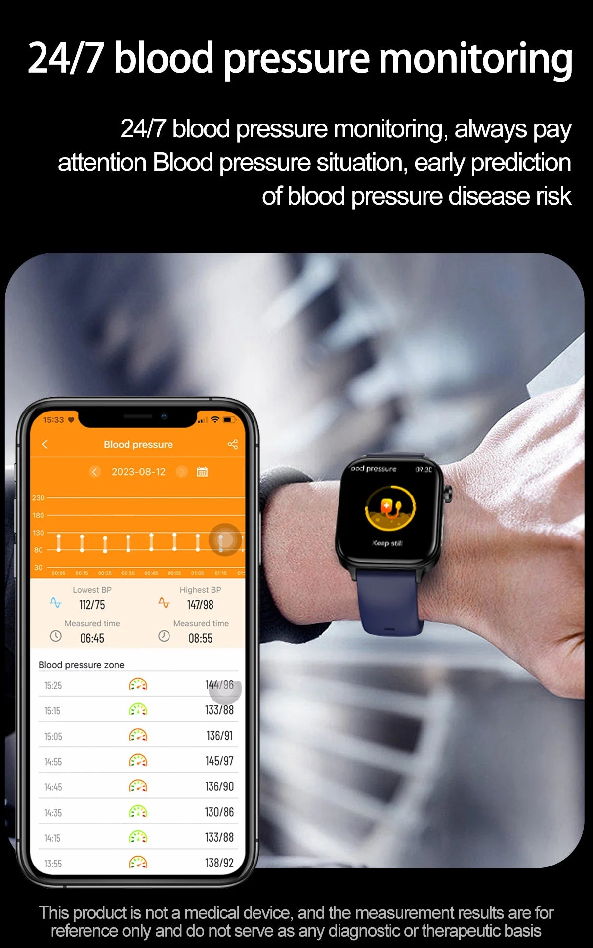 2025 New ECG+PPG+HRV Smart Watch Men Blood Lipid Uric Acid Health Monitor Bluetooth Call Sleep Physical Health Smartwatch Women