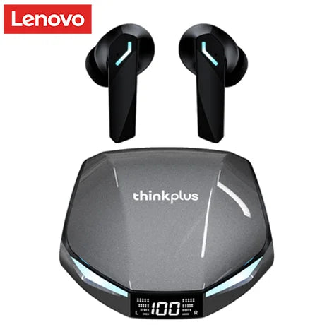 Original Lenovo XT53 Earphone Wireless Upgrade Bluetooth 5.4 Headphones Noise Reduction LED Earbuds Low Latency Gaming Headset