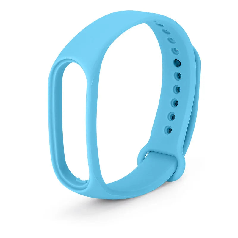 Silicone strap for Xiaomi Mi Band 7 bracelet wrist Miband 5 6 NFC Replacement pulsera Sport correa mi band 7 6 3 4 5 Watchband
