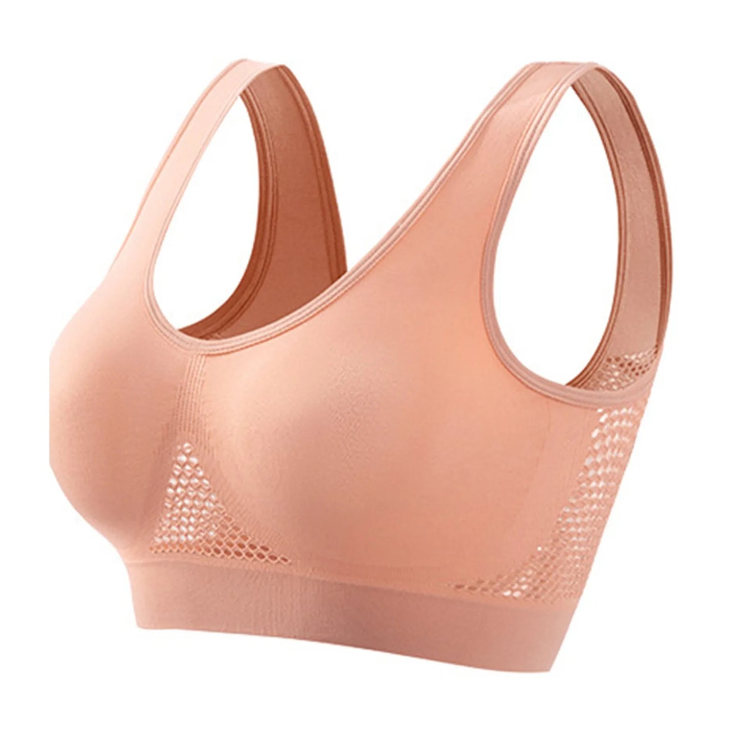 S-4XL Women Yoga Sport Bra Breathable Fitness Running Active Vest Padded Crop Tops Underwear gym Yoga top bras