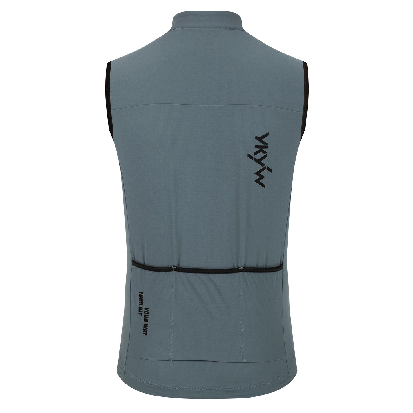 YKYWBIKE Men Cycling Gelit Thermal Fleece Bicycle Windbreaker Sleeveless Bike Vest Windproof Waterproof Cycling Windshield