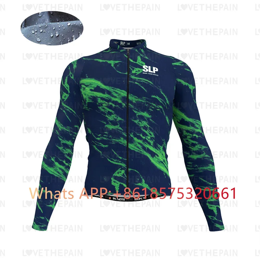 Black Men Cycling water proof Wind Long sleeve Windproof Bike Jersey Lightweight Warm Bicycle Cycling jacket Golf Running Hiking