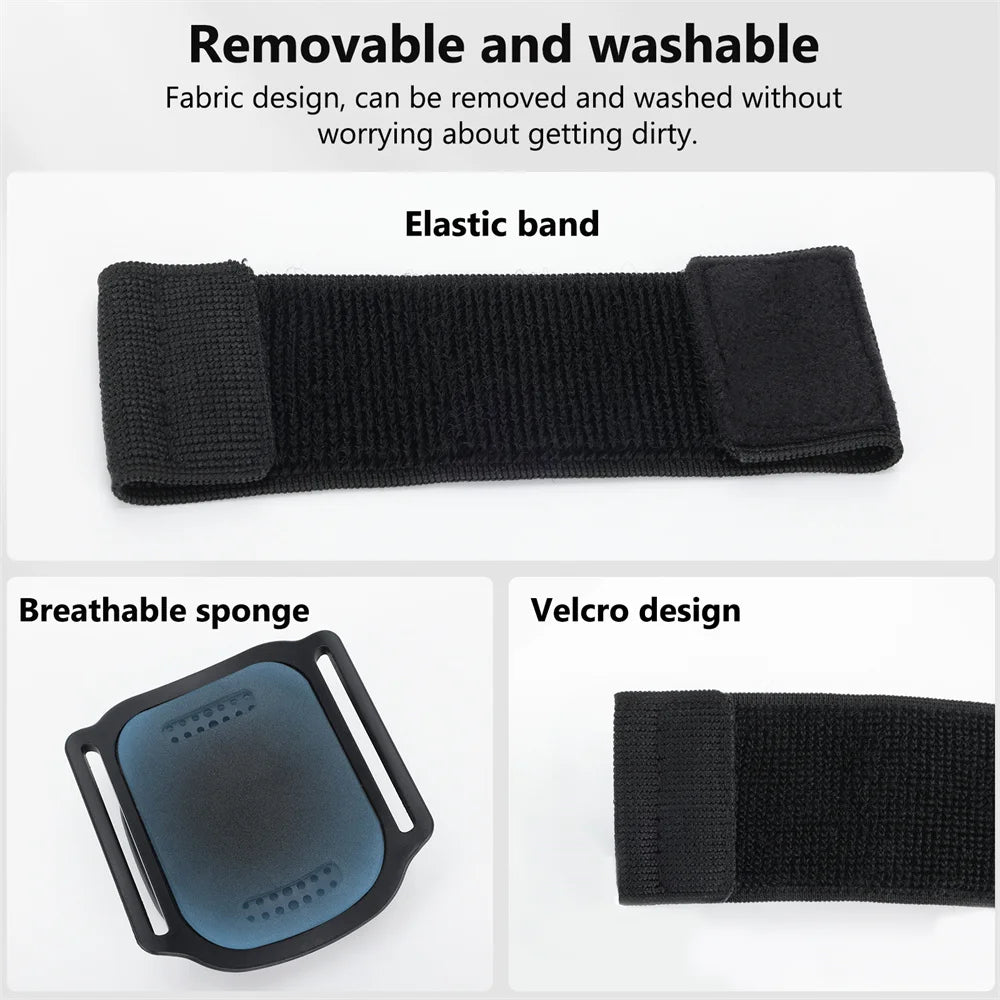 VRIG MagSafe Magnetic Phone Holder Wrist Strap Bracket Magnet Grip for iPhone 16 5 14 Android Running Cycling Running Gym Holder