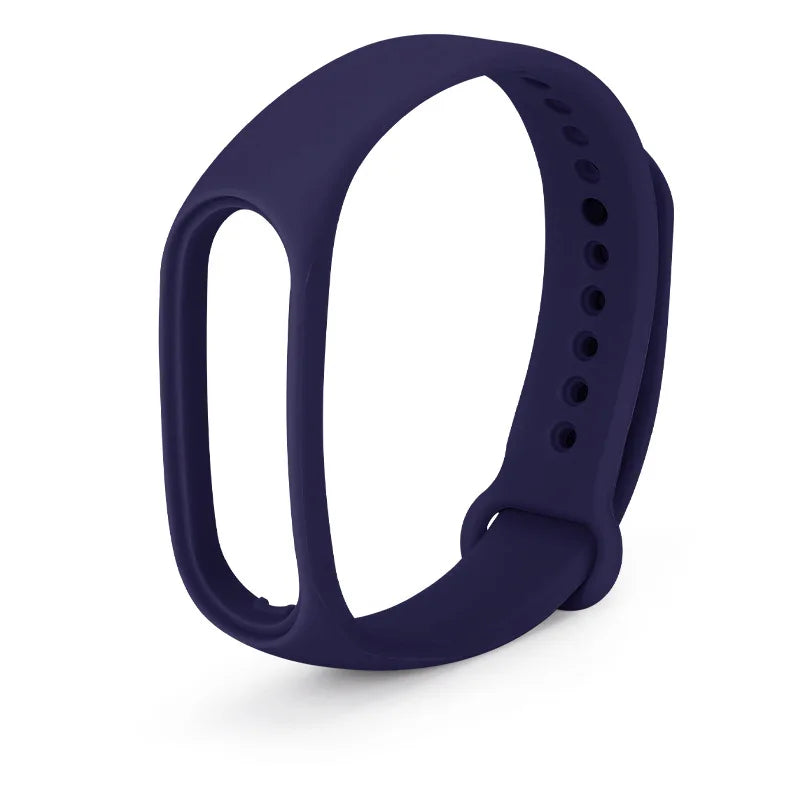 Silicone strap for Xiaomi Mi Band 7 bracelet wrist Miband 5 6 NFC Replacement pulsera Sport correa mi band 7 6 3 4 5 Watchband