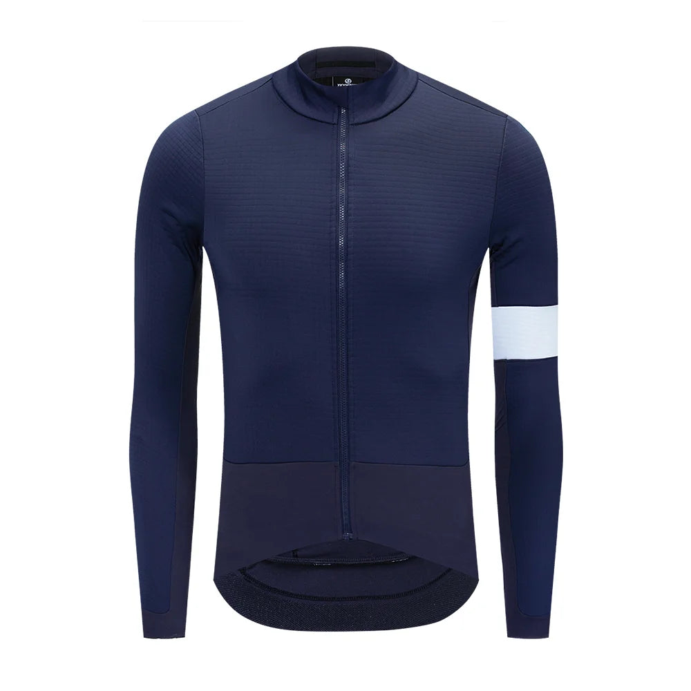 Ykywbike Winter Cycling Jacket 0 Degree Outdoor Warm Fleece Coat Thermal Bike Jacket Mtb Bicycle Jersey Waterproof Windbreaker