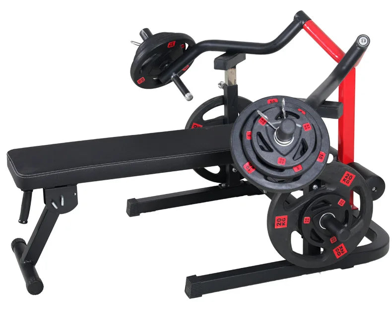 Custom Fitness Multifunctional Weightlifting Bench Press Foldable Chest Barbell Press Bed With Safety Belt protection