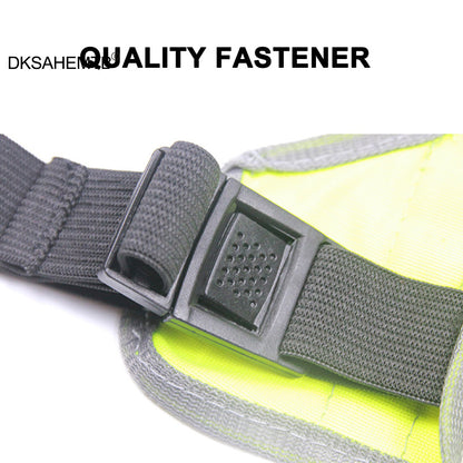 Cycling Reflective Vest High Visibility Safe Jacket for Night Riding Running Jogging Cycling Motorcycle Outdoor Sports Waistcoat