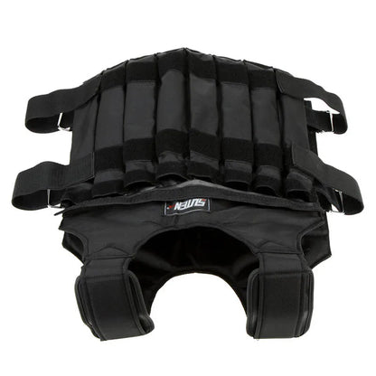 New 20/50 kg Loading Weighted Vest Jacket Load Weight Vest Exercise for Boxing Training Fitness Equipment for Running