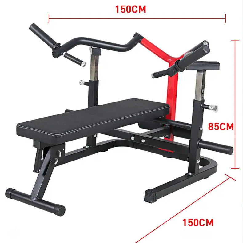 Custom Fitness Multifunctional Weightlifting Bench Press Foldable Chest Barbell Press Bed With Safety Belt protection