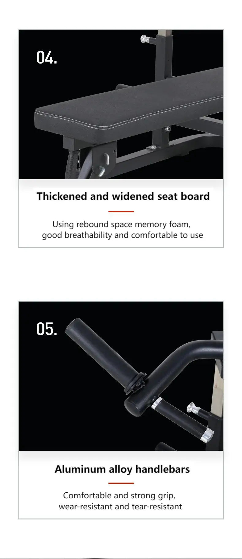 Custom Fitness Multifunctional Weightlifting Bench Press Foldable Chest Barbell Press Bed With Safety Belt protection