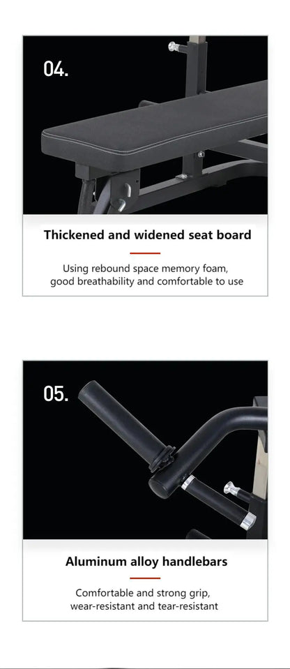 Custom Fitness Multifunctional Weightlifting Bench Press Foldable Chest Barbell Press Bed With Safety Belt protection