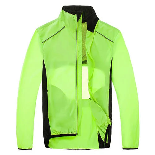 Orange wind cycling jacket mtb mountain bike men dry fit reflective rain coat jacket women raincoat bicycle clothes windbreaker