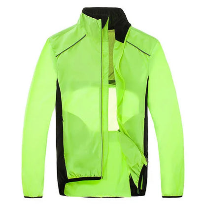 Orange wind cycling jacket mtb mountain bike men dry fit reflective rain coat jacket women raincoat bicycle clothes windbreaker