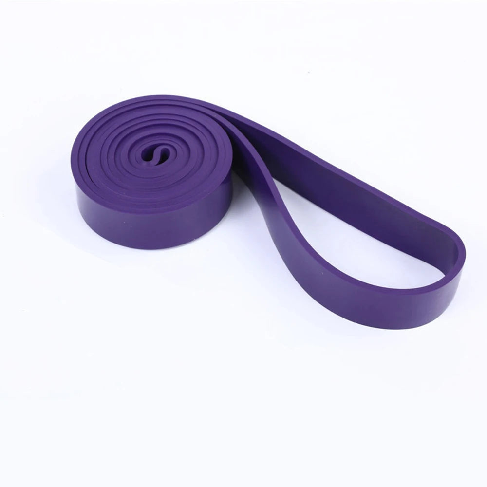 1pcs Fitness Elastic Band Tpe Resistance Band Yoga Assist Tension Band Latex Elastic Rope Training Shoulders Backs And Hips