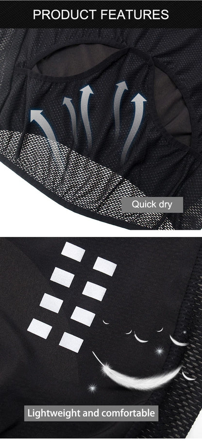 WOSAWE Men's Windbreaker Cycling Jacket Reflective Windproof Waterproof Mountain Bike MTB Jacket Running Riding Bicycle Jerseys