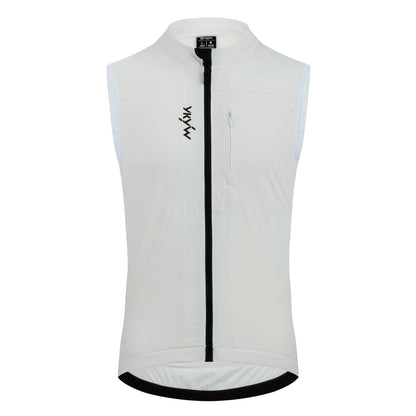 YKYWBIKE Men Cycling Gelit Thermal Fleece Bicycle Windbreaker Sleeveless Bike Vest Windproof Waterproof Cycling Windshield