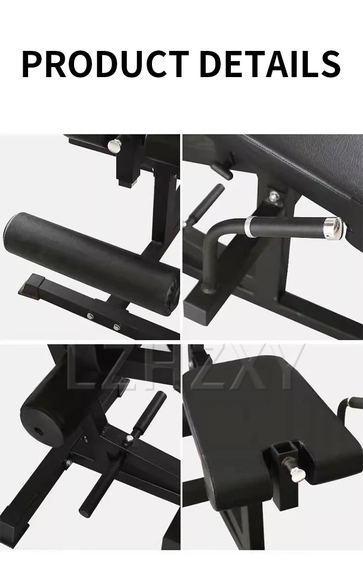 Leg exerciser Machine, Waist and Abdomen Flexion and Extension, Muscle Recovery, Strength Fitness Equipment, Gym