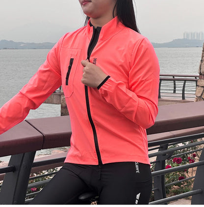 WOSAWE Cycling Team Ultralight MTB Bike Jackets Casual Women's Windbreaker Anti-UV Riding Jacket Bicycle Clothing