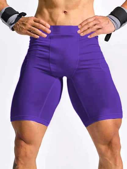 Men's Bodybuilding Shorts Gym Running Leggings Male Joggings Elastic Compressions Sweatpant Football Basketball Tights Trousers