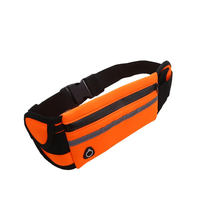 Sport Running Waist Bag For Women Men Comfortable Gym Fanny Bag Safty Tape Cycling Phone Case Running Belt