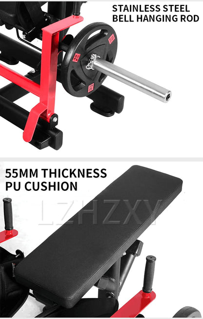 Gluteal bridge machine Buttock push Lift buttocks Fitness Equipment Comprehensive training device Exercise Gym workout Home Leg