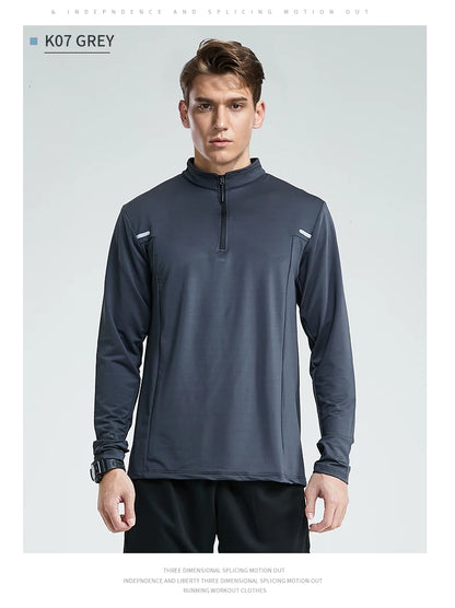 Men’s Athletic Long-Sleeve Hoodie
