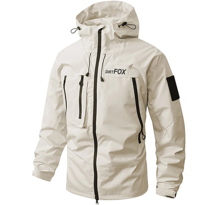 DIRTFOX Men Cycling Waterproof Jacket MTB Coat Motorcycle Mountain Bike Clothes Bicycle Windbreaker Cortavientos Ciclismo Hombre