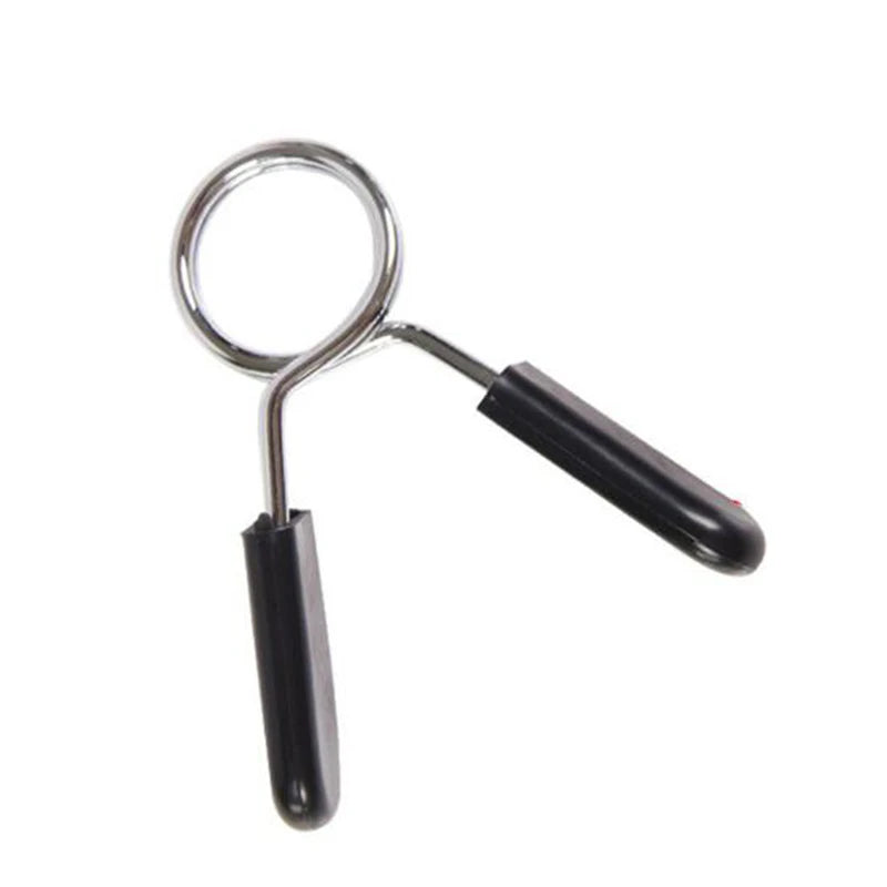 1 Piece 24/25/28/30 mm Barbell Clamp Spring Collar Clips Gym Weight Dumbbell Lock Standard Lifting Kit Barbell Lock