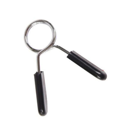 1 Piece 24/25/28/30 mm Barbell Clamp Spring Collar Clips Gym Weight Dumbbell Lock Standard Lifting Kit Barbell Lock