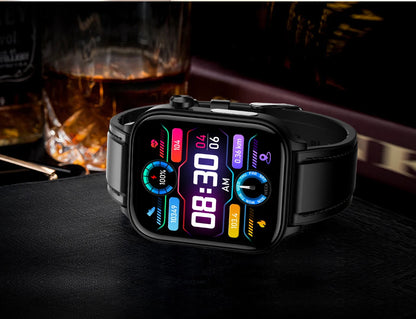 2025 New ECG+PPG+HRV Smart Watch Men Blood Lipid Uric Acid Health Monitor Bluetooth Call Sleep Physical Health Smartwatch Women