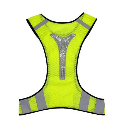 Cycling Reflective Vest High Visibility Safe Jacket for Night Riding Running Jogging Cycling Motorcycle Outdoor Sports Waistcoat