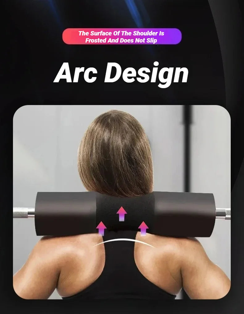 Barbell Shoulder Pads Thickened Non-Slip Support Gym Fitness Weightlifting Squat Dumbbel Neck Protection Pad Strength Workout