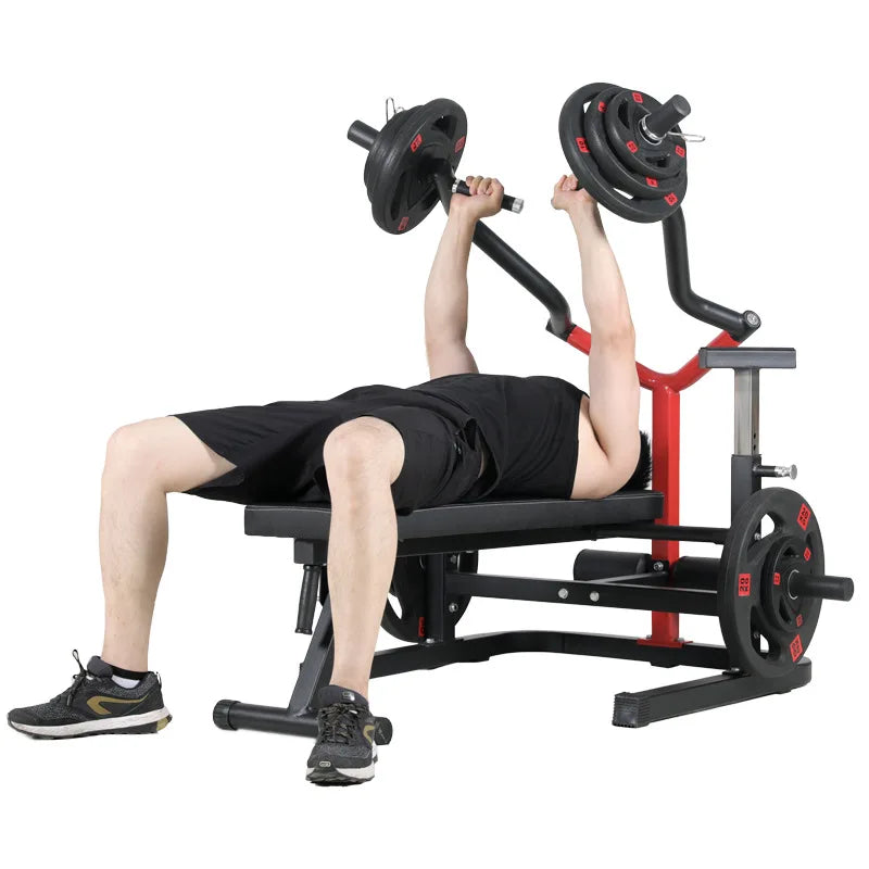 Custom Fitness Multifunctional Weightlifting Bench Press Foldable Chest Barbell Press Bed With Safety Belt protection