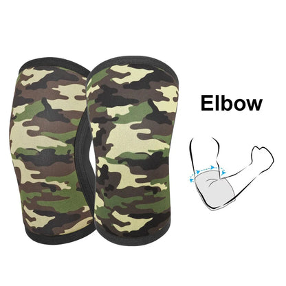 AOLIKES 1 Pair 7MM Knee Sleeves Support Injury Recovery - Neoprene Knee Brace Knee Support for Squats, Running & Gym Workout