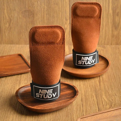 Bench Press Weight Lifting Wrist Hooks Straps Deadlift Gloves and Grip Pads for Fitness Gym Training Dumbbell Pull-Up