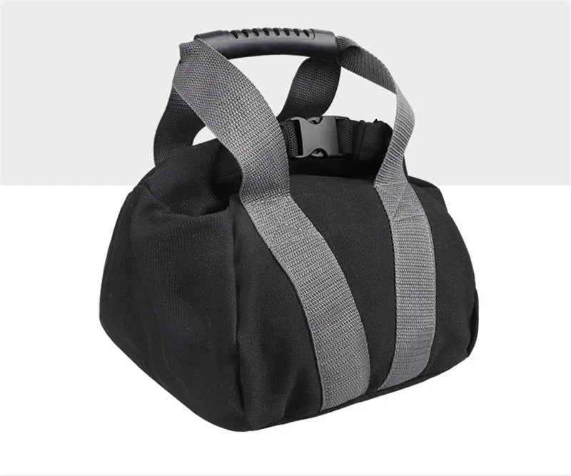 Kettlebell Weightlifting Training Sandbag Adjustable Soft Canvas Heavy Duty Fillable Sand Bag Dumbbell Home Fitness Equipment