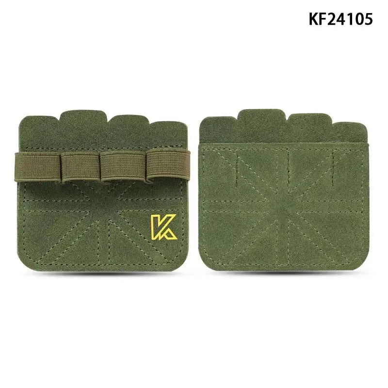 KUTOOK Men's And Women's Fitness Four Fingers Gloves Breathable Anti-slip Shock Absorption Yoga Dumbbell Cycling Sports Gloves