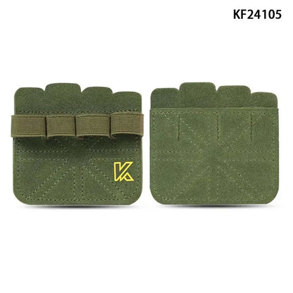 KUTOOK Men's And Women's Fitness Four Fingers Gloves Breathable Anti-slip Shock Absorption Yoga Dumbbell Cycling Sports Gloves